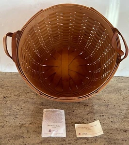 Longaberger 1995 Wild Flower Basket Darning Round 8 1/2 x 13 1/2 - Picture 1 of 6