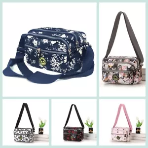 Season Design Crinkle Nylon Small Messenger Cross Body Shoulder Woman Bag UK - Picture 1 of 50