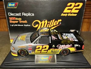 1996 Rusty Wallace Miller Genuine Draft ‘25 Years’ Super Truck 1/24 Revell - Picture 1 of 5