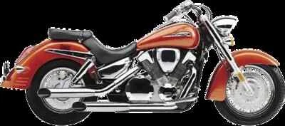 Silenciador de escape Cobra cromado 3,5 pulgadas corte de barra deslizable Honda VTX1300T 08-09 Foto 1 de 3