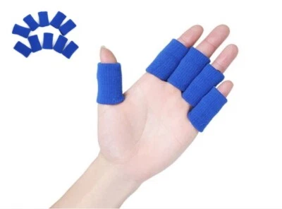 BARGAIN WELLS 10 x blaue Unterstützung Finger Zahnspange Schmerzlinderung Arthritis Trigger Glätter Hand
