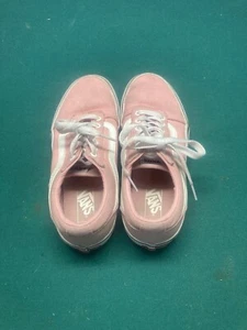 Vans Old Skool Girls Shoes Size 3 Missy Color Pink Still In Excellent Condition! - Picture 1 of 5