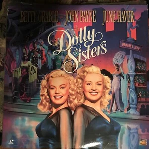 DOLLY SISTERS, LASERDISC, BETTY GRABLE, JOHN PAYNE, JUNE HAVER, NEW SEALED  SALE - Picture 1 of 12