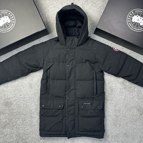 Cappotto parka Canada Goose Emory nero taglia M ottimo prezzo consigliato £ 1375