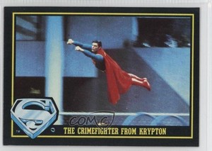 1983 Topps Superman III The Crimefighter From Krypton #5 o1h