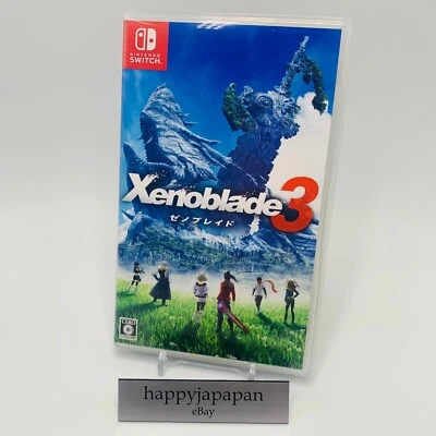 Nintendo Switch Video Games Xenoblade 3 Region Free Japan - Image 1 of 3