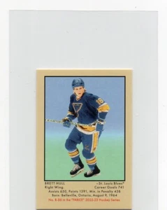 2022-23 Parkhurst Champions 51' Parkie Brett Hull R-86 SP Mini - Picture 1 of 1
