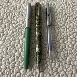Vintage Fountain Cartridge Pens Lot Of 3 - Sheaffers, Waltham, & Wearever. - Picture 1 of 18