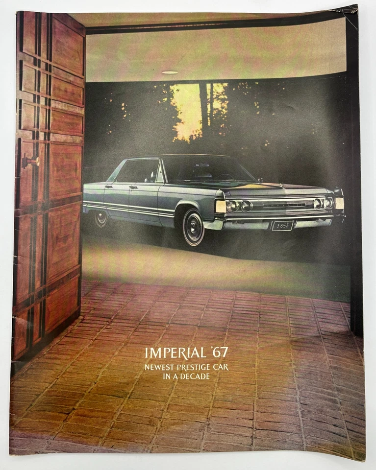 Оригинальная брошюра 1967 Chrysler Imperial Sales 81-005-7035 - Изображение 1 из 1