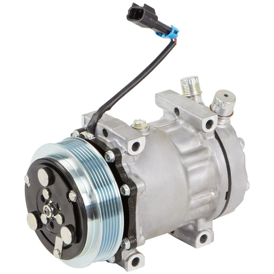 Para Freightliner substitui 225841400 novo compressor CA fabricante de equipamento original e embreagem A/C TCP - Imagem 1 de 4