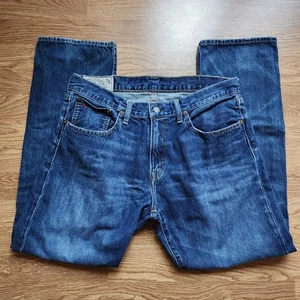 Polo Ralph Lauren Jeans Salopette Autentica Uomo Taglia 33x30 Blu Denim Vintage - Foto 1 di 12