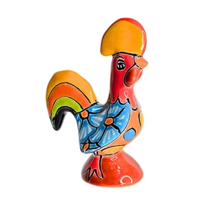 Gallo Talavera El Gallo pintado a mano auténtico - Imagen 1 de 4