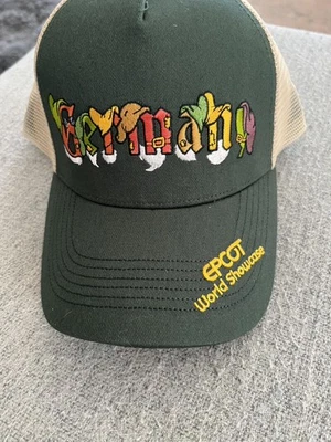 Disney World EPCOT Alemania Gorra de Béisbol / Sombrero Adulto 7 ENANOS NUEVO Foto 1 de 2