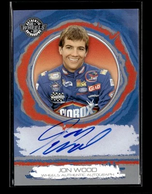 2006 Wheels High Gear #NNO Jon Wood Wheels Autographs - Image 1 of 2