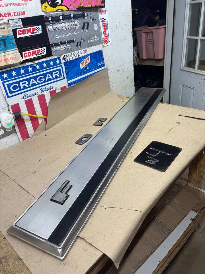 F100 F150 1980 1984 F250 F350 puerta trasera puerta trasera panel de moldura 80 81 82 83 84 Foto 1 de 4