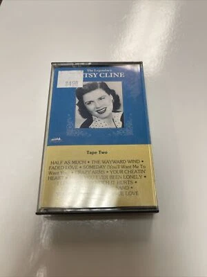 THE LEGENDARY PATSY CLINE CASSETTE TAPE TWO ONLY LIKE NEW RARE OOP - Image 1 of 3