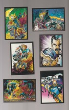 Lot of 6 Ghost Rider II trading cards Pub. 1992 Marvel Entertainment