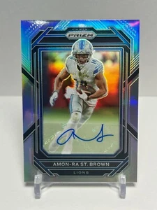 ๐ฅ๐ฅ 2022 Prizm Amon-Ra St Brown Auto ๐ฅ๐ฅ - Picture 1 of 2