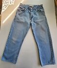 Levi's 505 Men's Work Jeans 30x26 Regular Fit Red Tag Size 34x36 STAINS & WEAR