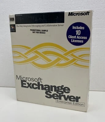Microsoft Exchange Server Enterprise Edition Version 5.0 Box - Image 1 of 4