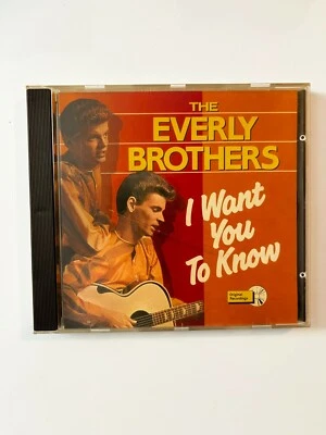 The Everly Brothers - I Want You to Know | CD | Zustand gut - Bild 1 von 3