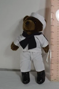 Bear Forces of America Mini Bear Navy White Jumper Uniform 1-1878A T19 - Picture 1 of 8