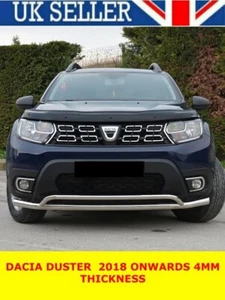 🇬🇧🌟 FITS DACIA DUSTER  2018+ BONNET WIND STONE DEFLECTOR PROTECTOR GUARD BRA - Picture 1 of 4