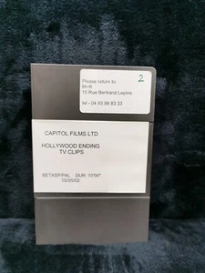 Hollywood Ending 2002 Betacam SP TV Clips Untested - Picture 1 of 3