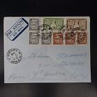 Indochina COVER Cover CAD Hanoi Tonkin 1949 For St Gratien Par Aircraft