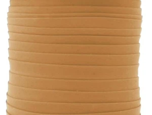 CAMEL TAN Double Fold Bias Tape 15 Yds 5/8 Inch Sewing Quilt Edge Seam Binding - Picture 1 of 5