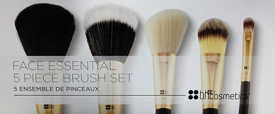 BH Cosmetics Face Essential 5 Piece Brush Set - Image 1 of 1