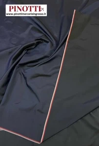 TESSUTO FODERA SAGLIA SAYONARA CUPRO BEMBERG 100% TINTO FILO A METRO ALTA CM 140 - Picture 1 of 12