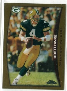 1998 Topps Chrome Football Brett Favre #113 HOF GREEN BAY PACKERS - Bild 1 von 1