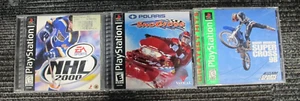 PS1 Konvolut Lot - NHL 2000, Polaris SnoCross, Jeremy McGrath Super Cross 98 - Bild 1 von 5