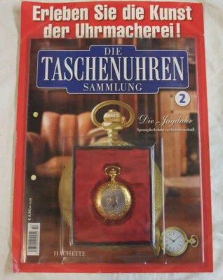 M.2/21 Die Taschenuhren Sammlung Nr.2 "Die Jagduhr" OVP mit Heft - Bild 1 von 3