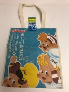  2 Kellogg's 2012 Earth Day Bags Rice Krispies and Frosted Flakes - Picture 1 of 4