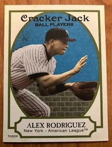 NEW YORK YANKEES: 2005 Topps Cracker Jack Mini Blue #3 Alex Rodriguez #/50! - Picture 1 of 2