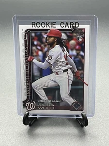 2025 Topps Update Series - Rookie Debut James Wood #US218 (RC) - Picture 1 of 2