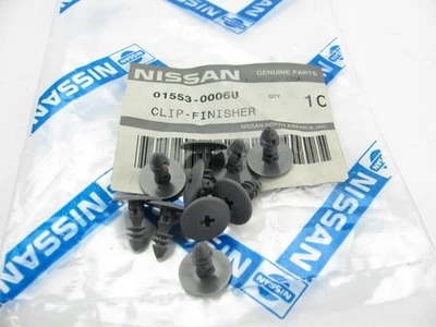 NEW OEM 015530006U Front Door Trim Panel Clip Retainers For 98-99 Nissan Sentra - Image 1 of 4