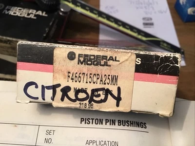 Citroen CX, C23/25,Ducato 2200/2500D, 2400, .25mm Bigend Bearings - Image 1 of 2