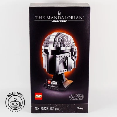 LEGO® Star Wars 75328 The Mandalorian Helmet ™ Helm EOL NEU & OVP - Bild 1 von 4