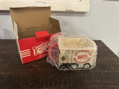 Detroit Red Wings 2025 Centennial Season Zamboni Gravy Boat - Image 1 of 4
