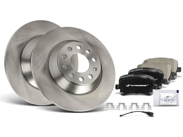 Rear Brake Pad and Rotor Kit For 2005-2010 Audi A6 Quattro 2006 2007 ZD219FP Foto 1 de 1