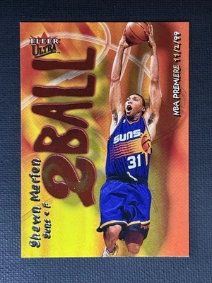 2000-01 Ultra #11 TB Shawn Marion Two Ball Phoenix Suns - Image 1 of 2