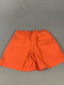 Columbia Backcast Boys Shorts Orange Omnishade Swim Shorts Size Youth Medium B68 - Picture 1 of 5