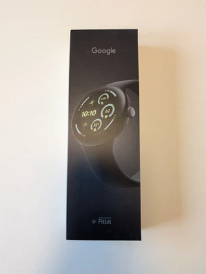 GOOGLE Pixel Watch 3 (Wi-Fi) 45 mm, Smartwatch Aluminium Obsidian, 150–185 - Bild 1 von 4