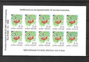Finland 1990 MNH Provincial Plants S/A Sheet sg 1206 - Picture 1 of 1