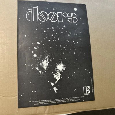 Original 14-10" The Doors Jim Morrison Elektra 1968 Album Ad FLYER-c - Image 1 of 4