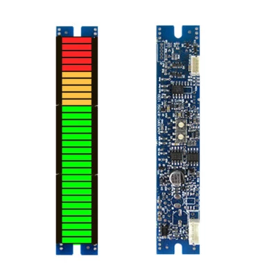 5V 30bit Pantalla LED VU Medidor Módulo dB Medidor Nivel Medidor Amplificador Estéreo Hágalo Usted Mismo Foto 1 de 4