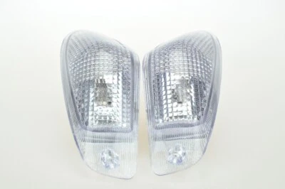 Front Turn Signals Clear Lens fit Kawasaki 1990-2005 Ninja ZX-6 ZX600 - Image 1 of 4
